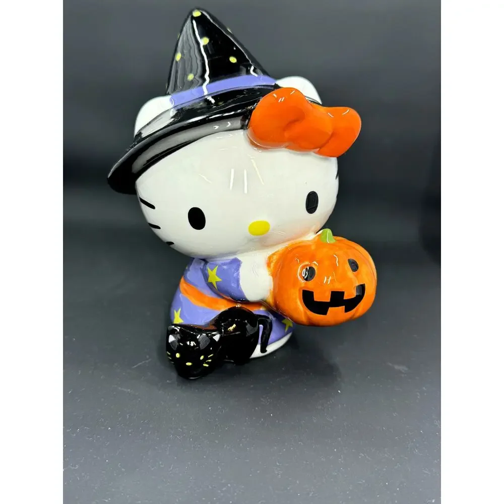 Hello‎ Kitty Halloween 2024 Small Figurine Witchy, Pumpkin,Black Cat